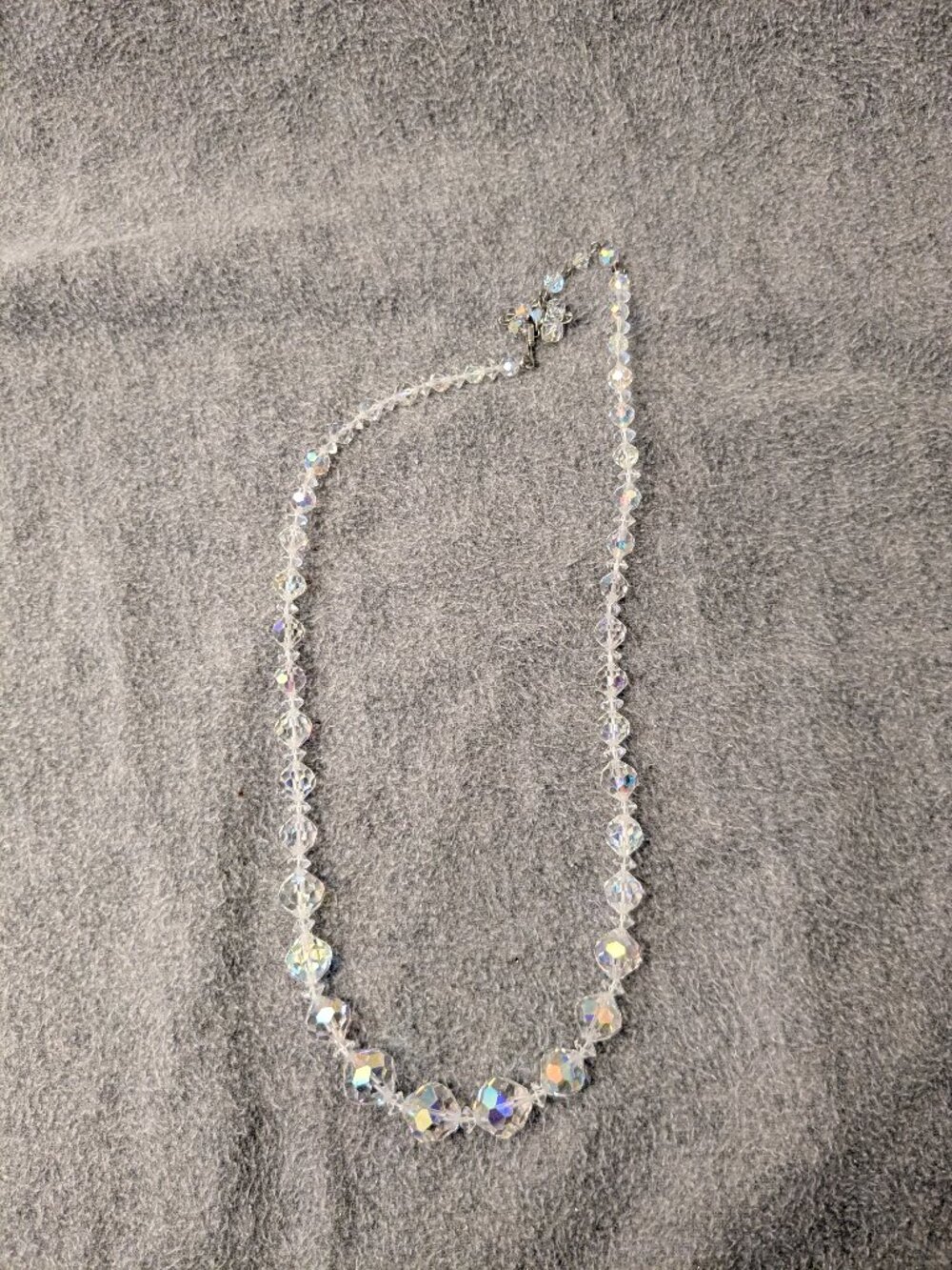 Extra Sparkly Cut Crystal Necklace